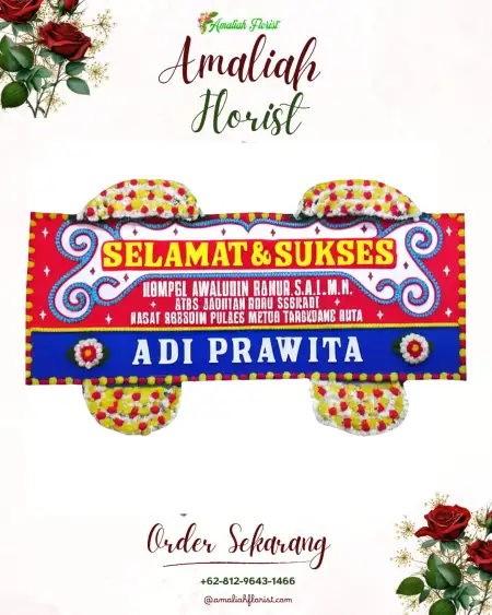 Papan Bunga Ucapan Selamat Tlilir